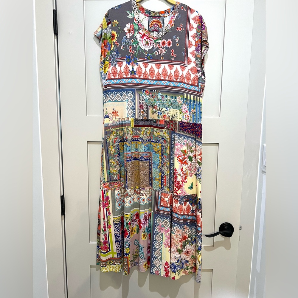 Johnny Was Knit Dress Sz L